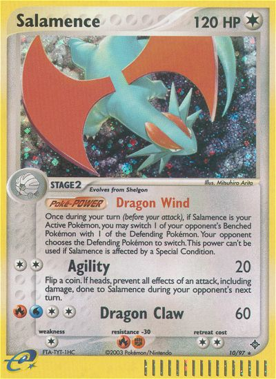 Salamence (10/97) [EX: Dragon] | Black Swamp Games