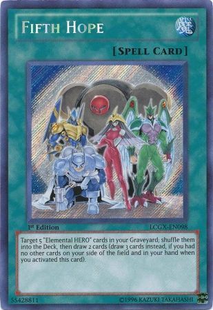 Fifth Hope [LCGX-EN098] Secret Rare | Black Swamp Games