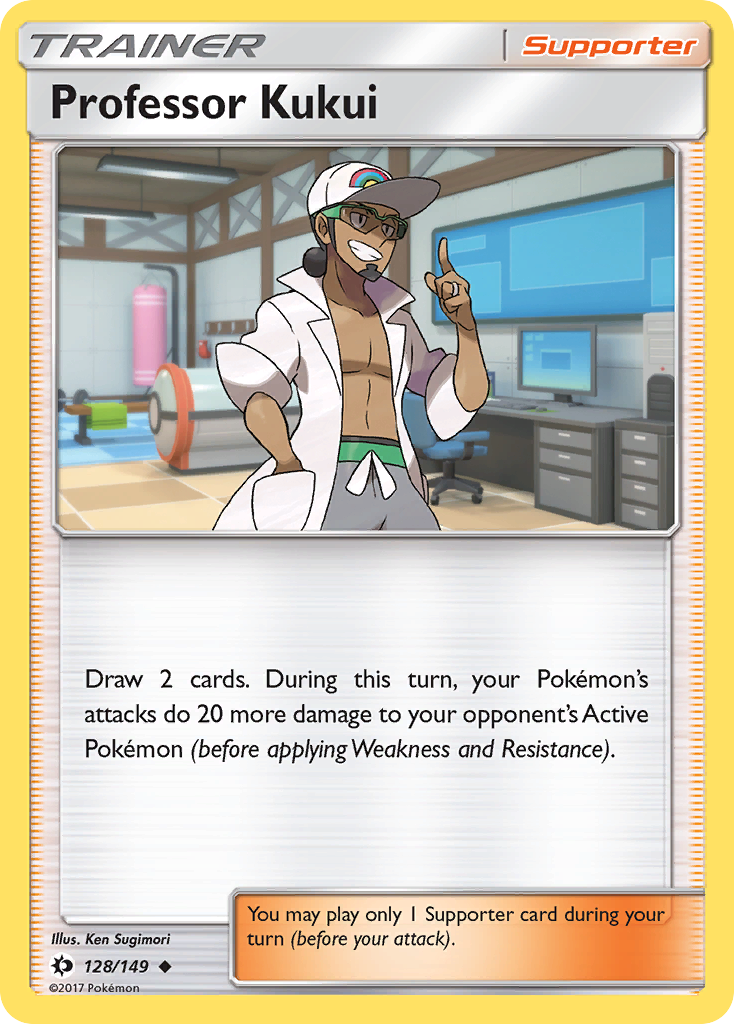 Professor Kukui (128/149) [Sun & Moon: Base Set] | Black Swamp Games