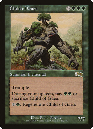 Child of Gaea [Urza's Saga] | Black Swamp Games