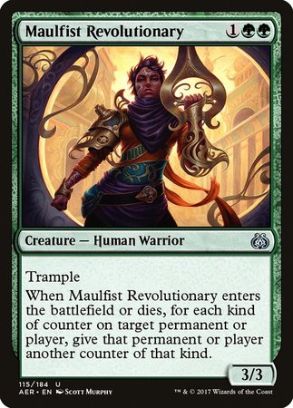 Maulfist Revolutionary [Aether Revolt] | Black Swamp Games