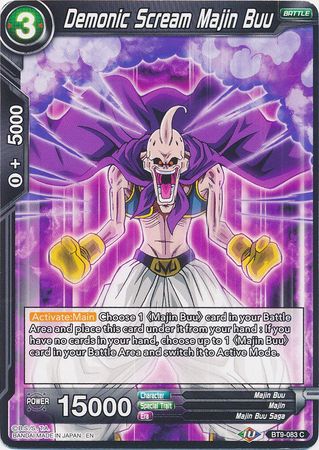 Demonic Scream Majin Buu [BT9-083] | Black Swamp Games