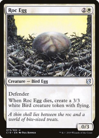 Roc Egg [Commander 2019] | Black Swamp Games