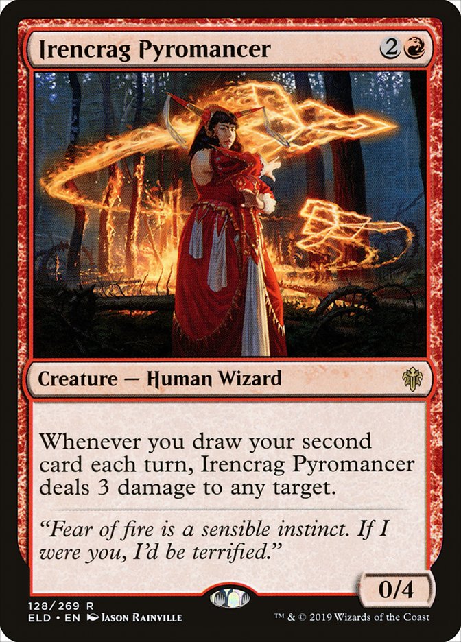 Irencrag Pyromancer [Throne of Eldraine] | Black Swamp Games