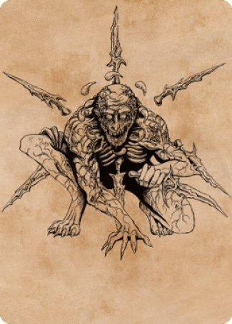 Bhaal, Lord of Murder Art Card [Commander Legends: Battle for Baldur's Gate Art Series] | Black Swamp Games