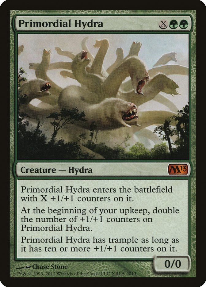 Primordial Hydra (Duels of the Planeswalkers Promos) [Duels of the Planeswalkers Promos 2012] | Black Swamp Games