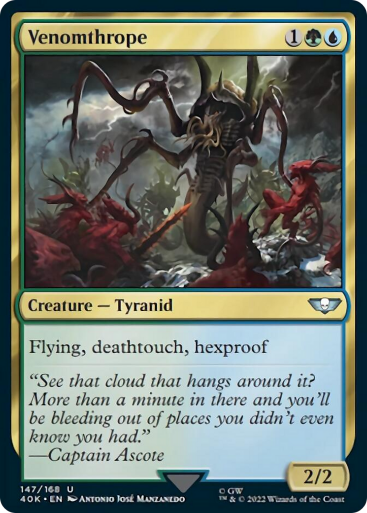 Venomthrope (Surge Foil) [Universes Beyond: Warhammer 40,000] | Black Swamp Games