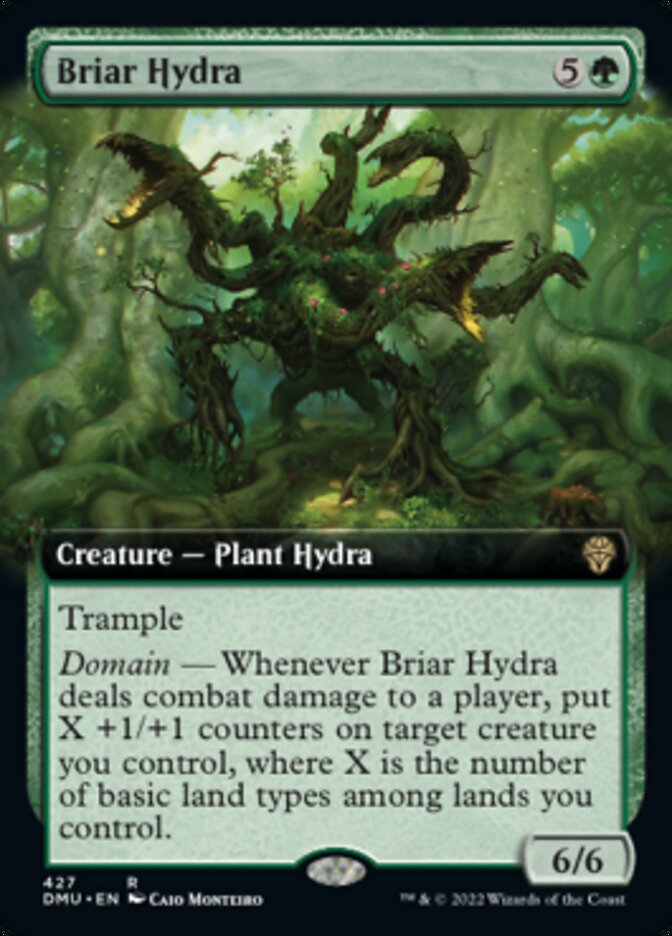 Briar Hydra (Extended Art) [Dominaria United] | Black Swamp Games