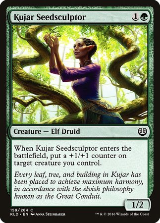 Kujar Seedsculptor [Kaladesh] | Black Swamp Games