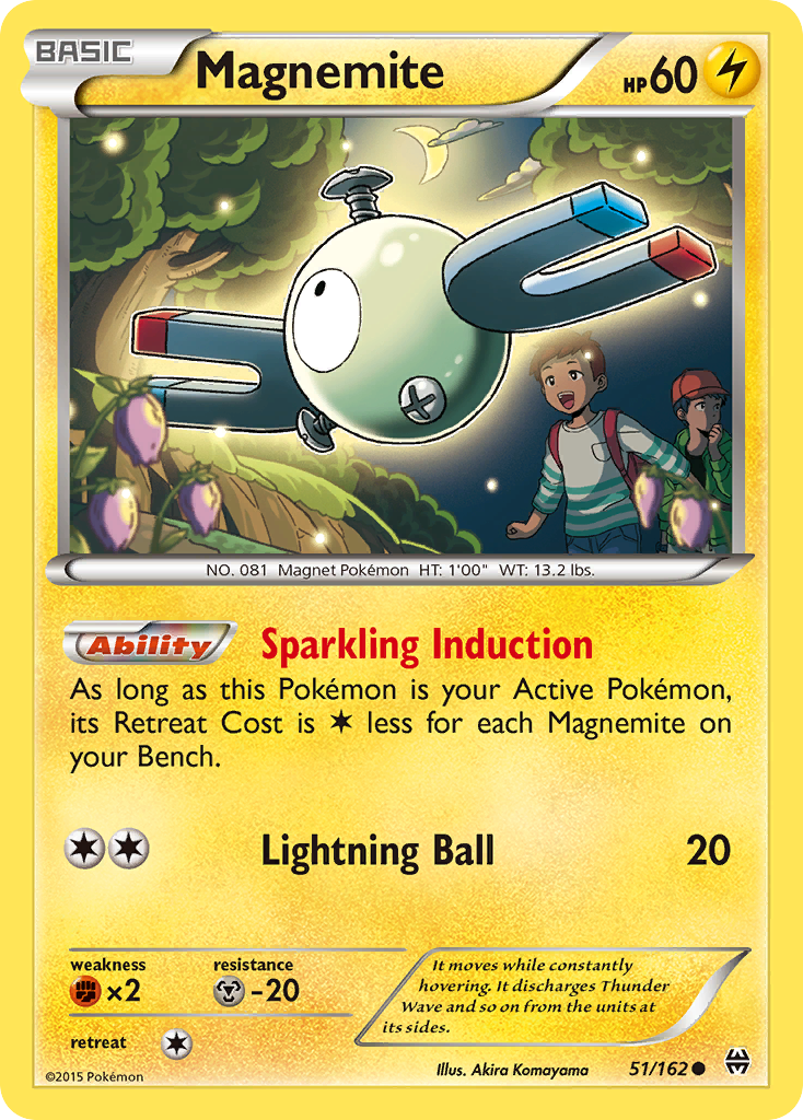 Magnemite (51/162) [XY: BREAKthrough] | Black Swamp Games