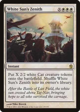 White Sun's Zenith [Mirrodin Besieged] | Black Swamp Games