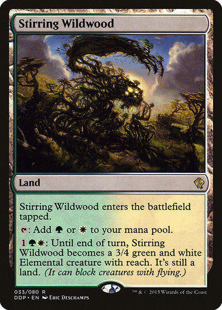 Stirring Wildwood [Duel Decks: Zendikar vs. Eldrazi] | Black Swamp Games