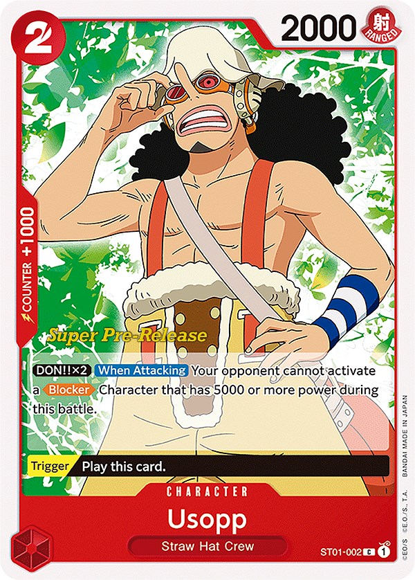 Usopp [Super Pre-Release Starter Deck: Straw Hat Crew] | Black Swamp Games