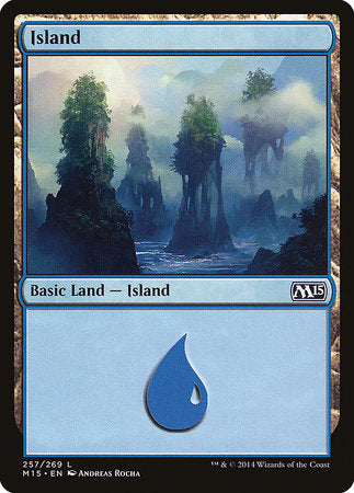 Island (257) [Magic 2015] | Black Swamp Games