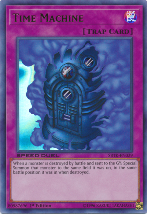 Time Machine [SBTK-EN039] Ultra Rare | Black Swamp Games