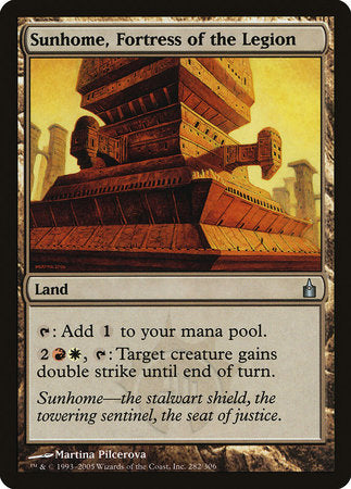 Sunhome, Fortress of the Legion [Ravnica: City of Guilds] | Black Swamp Games