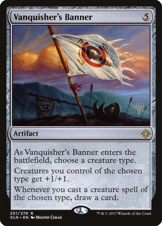 Vanquisher's Banner [Ixalan Promos] | Black Swamp Games