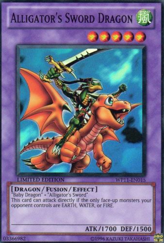 Alligator's Sword Dragon [WP11-EN015] Super Rare | Black Swamp Games