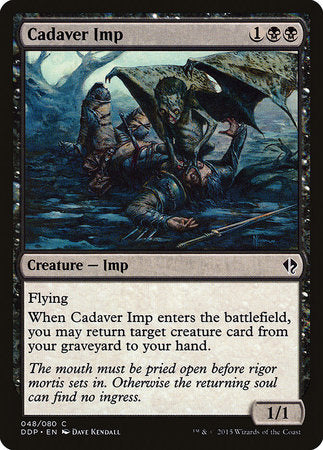 Cadaver Imp [Duel Decks: Zendikar vs. Eldrazi] | Black Swamp Games