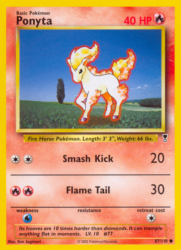 Ponyta (87/110) [Legendary Collection] | Black Swamp Games