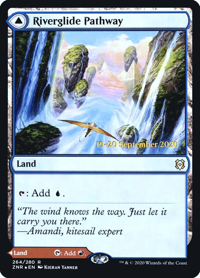 Riverglide Pathway // Lavaglide Pathway  [Zendikar Rising Prerelease Promos] | Black Swamp Games