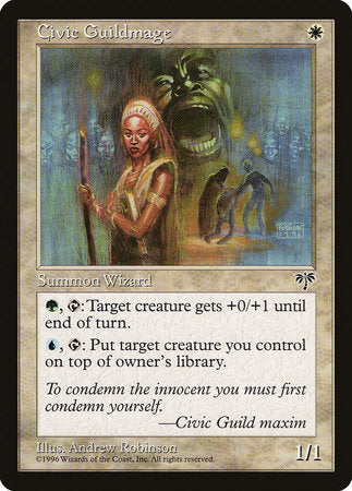 Civic Guildmage [Mirage] | Black Swamp Games