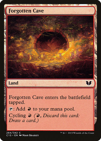 Forgotten Cave [Commander 2015] | Black Swamp Games