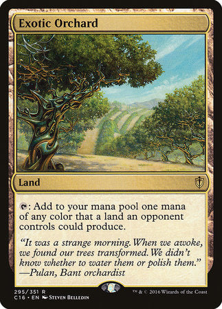 Exotic Orchard [Commander 2016] | Black Swamp Games