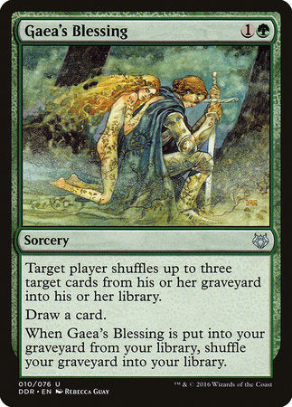 Gaea's Blessing [Duel Decks: Nissa vs. Ob Nixilis] | Black Swamp Games