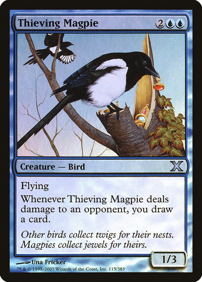 Thieving Magpie (Premium Foil) [Tenth Edition] | Black Swamp Games