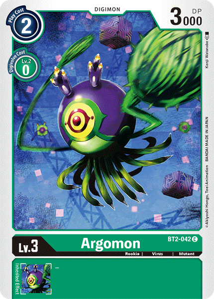 Argomon [BT2-042] [Release Special Booster Ver.1.5] | Black Swamp Games