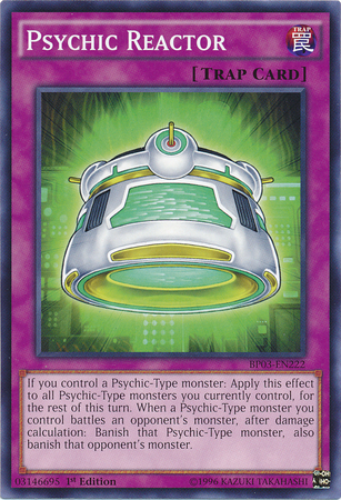 Psychic Reactor [BP03-EN222] Common | Black Swamp Games