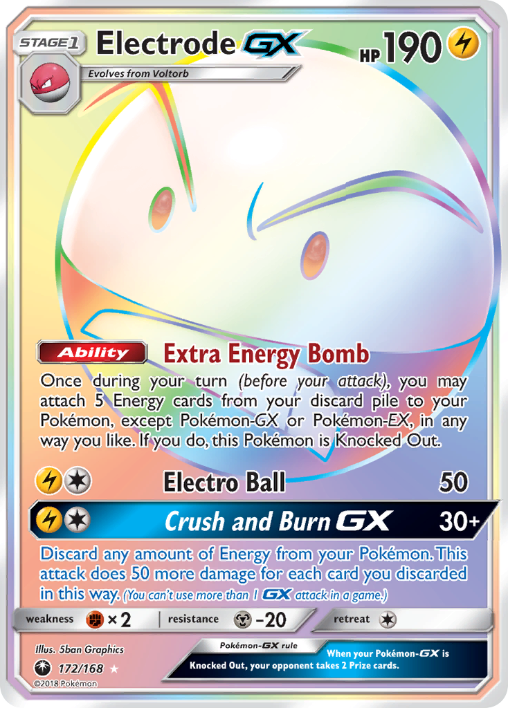 Electrode GX (172/168) [Sun & Moon: Celestial Storm] | Black Swamp Games