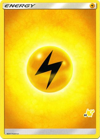 Lightning Energy (Pikachu Stamp #22) [Battle Academy 2020] | Black Swamp Games
