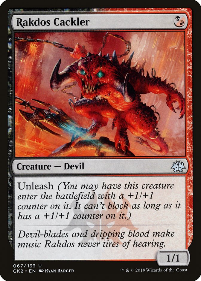 Rakdos Cackler [Ravnica Allegiance Guild Kit] | Black Swamp Games