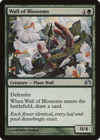 Wall of Blossoms [Planechase 2012] | Black Swamp Games