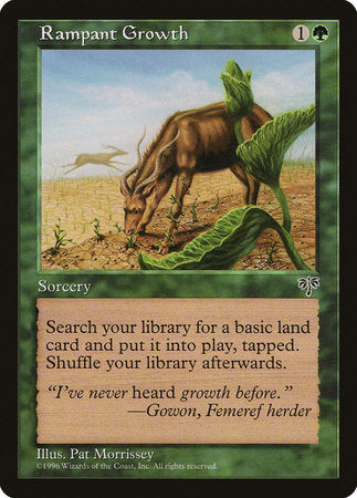 Rampant Growth [Mirage] | Black Swamp Games