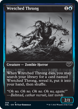 Wretched Throng [Innistrad: Double Feature] | Black Swamp Games