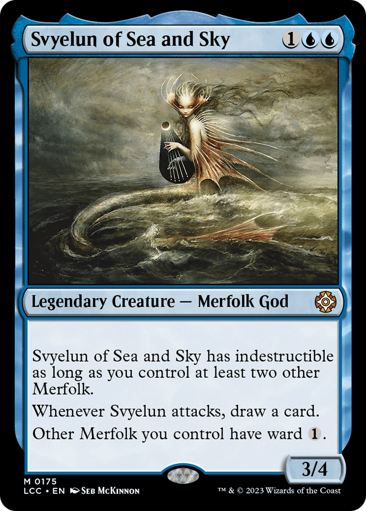 Svyelun of Sea and Sky [The Lost Caverns of Ixalan Commander] | Black Swamp Games