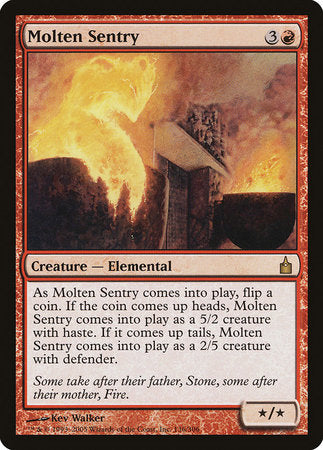 Molten Sentry [Ravnica: City of Guilds] | Black Swamp Games