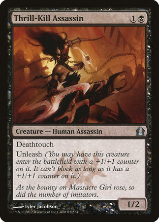 Thrill-Kill Assassin [Return to Ravnica] | Black Swamp Games
