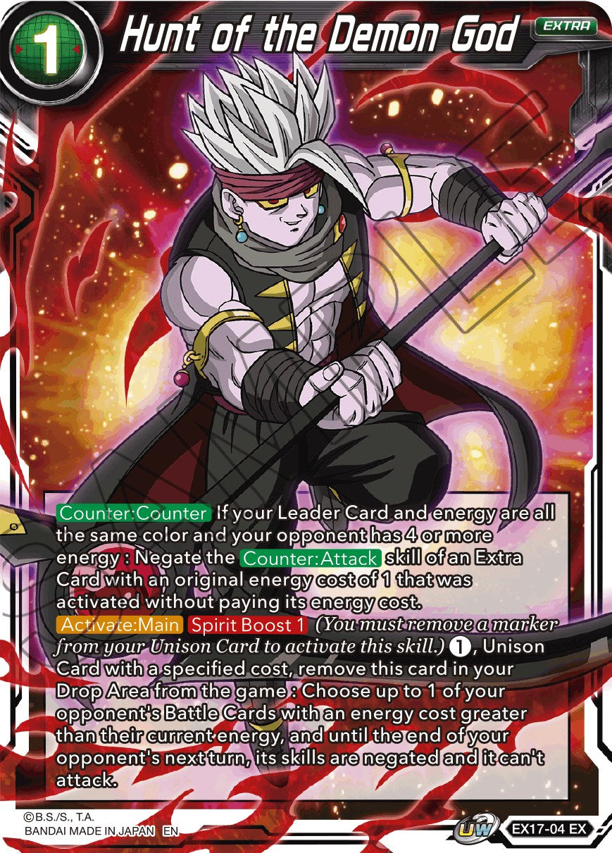 Hunt of the Demon God (EX17-04) [Saiyan Booster] | Black Swamp Games
