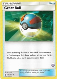 Great Ball (119/149) (Deck Exclusive #25) [Sun & Moon: Trainer Kit - Alolan Sandslash] | Black Swamp Games