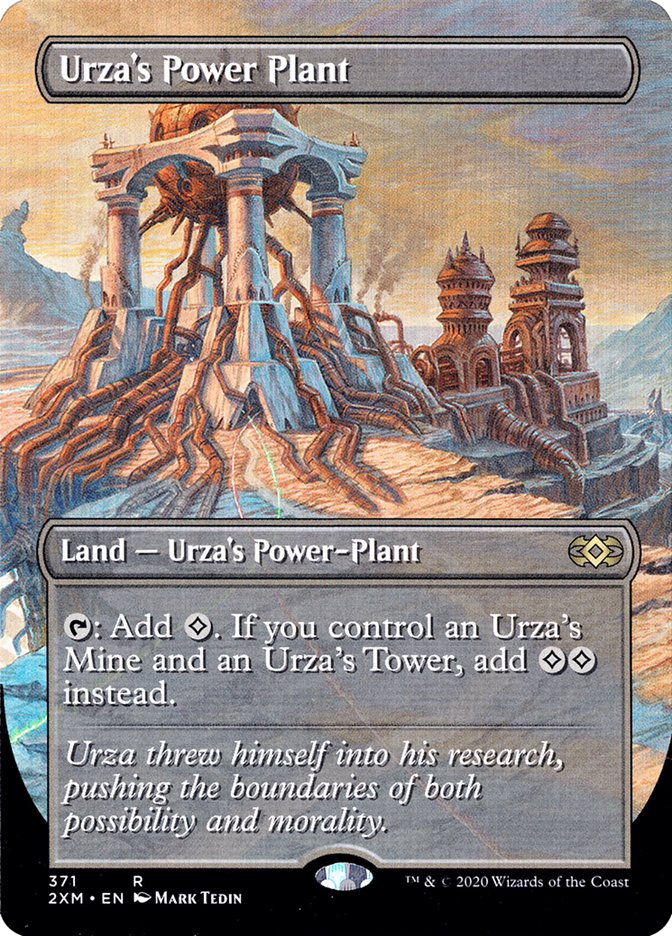 Urza's Power Plant (Borderless) [Double Masters] | Black Swamp Games
