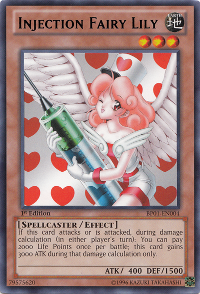 Injection Fairy Lily [BP01-EN004] Rare | Black Swamp Games