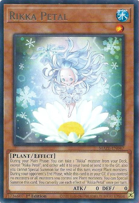 Rikka Petal [MAZE-EN047] Rare | Black Swamp Games