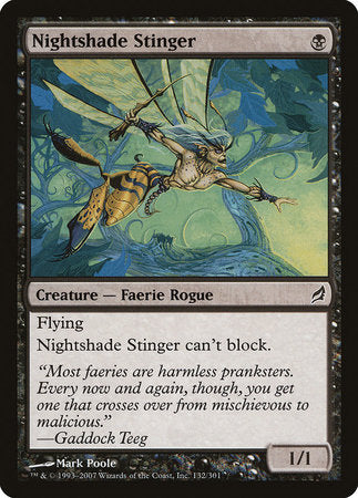 Nightshade Stinger [Lorwyn] | Black Swamp Games