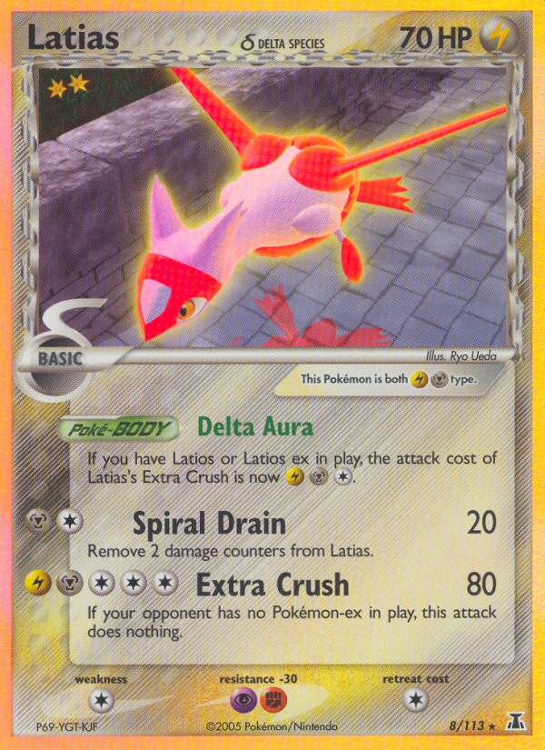 Latias (8/113) (Delta Species) [EX: Delta Species] | Black Swamp Games