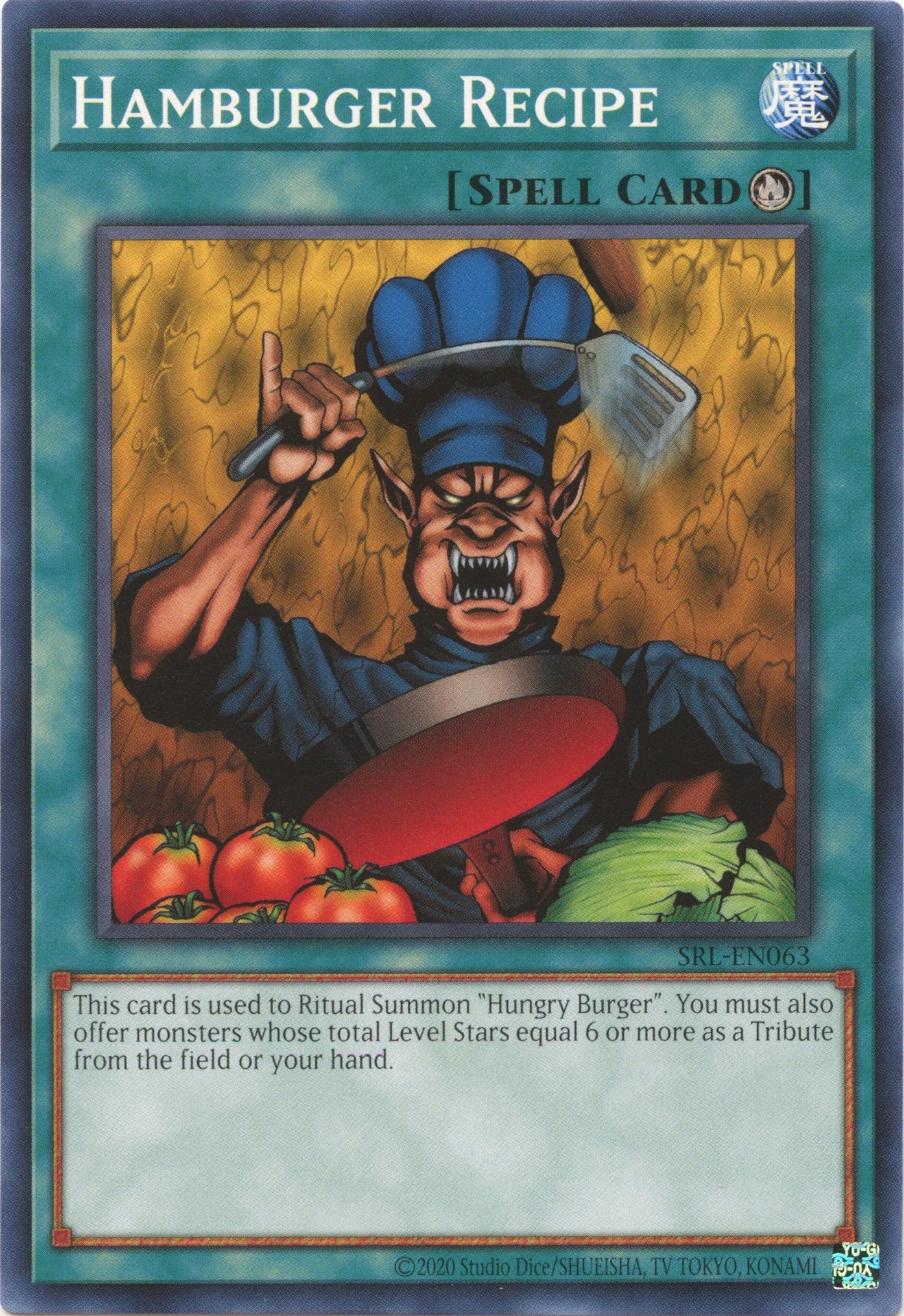 Hamburger Recipe (25th Anniversary) [SRL-EN063] Common | Black Swamp Games