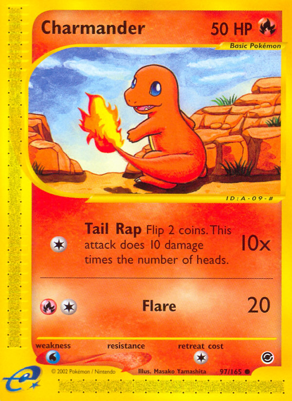 Charmander (97/165) [Expedition: Base Set] | Black Swamp Games